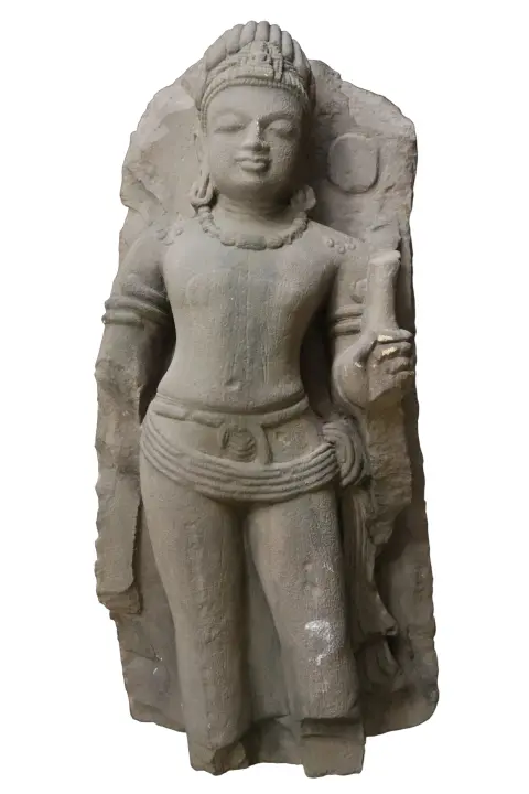 Antique Sandstone Bodhisattva Statue, photo 1 of 9
