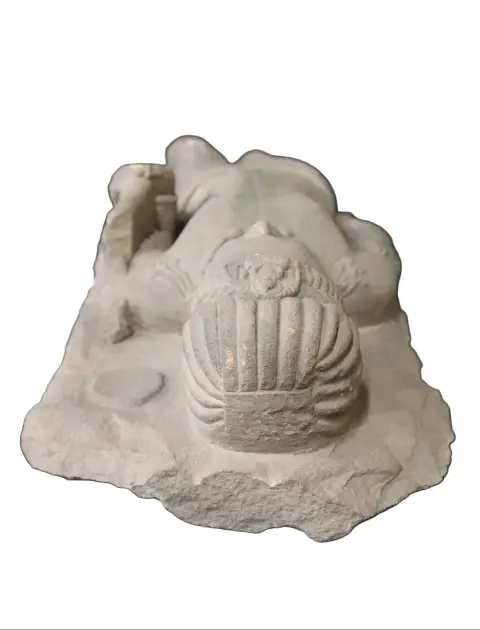 Antique Sandstone Bodhisattva Statue, photo 4 of 9