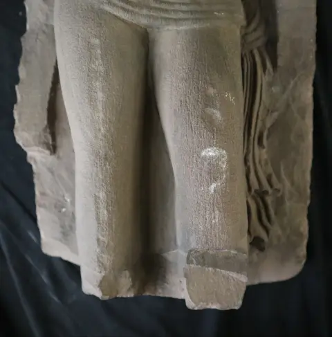 Antique Sandstone Bodhisattva Statue, photo 9 of 9