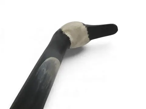 Canada Goose Decoy Carved Wood Handle Walking Stick Cane, photo 5 of 9