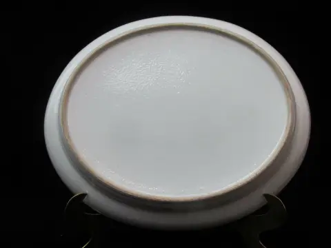 Chinese Export Porcelain Armorial British East India Reproduction Oval Platter, photo 6 of 6