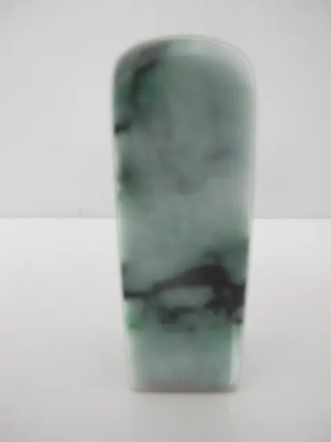Chinese Green & White Mottled Jade Stone Chop Seal Stamp, photo 4 of 10