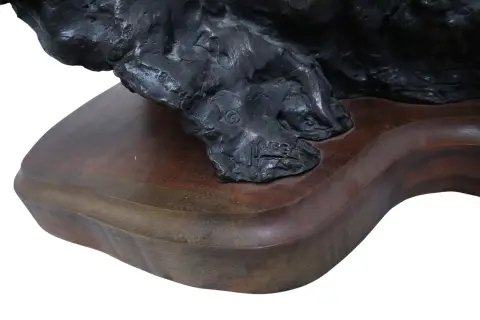 Dan Huber "That Dirty Sob" Western Bronze Sculpture, photo 12 of 12