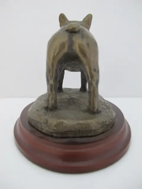Douglas Gray French Bulldog Cold Cast Bronze Resin Statue Figurine, photo 5 of 10