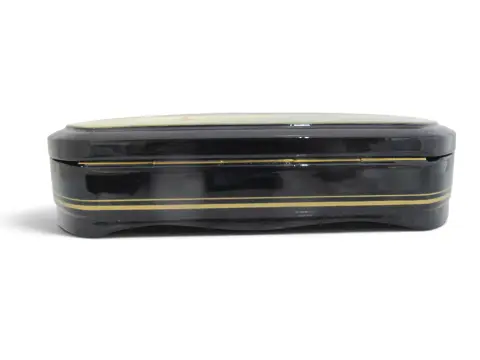 Fedoskino Russian Saint Petersburg Cityscape Hand Painted Lacquer Box, photo 10 of 12