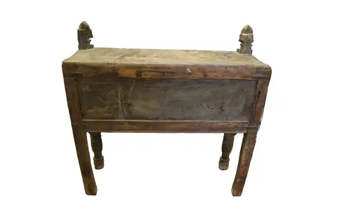 Indian Antique Hardwood Damchiya (Storage Cabinet or Hope Chest), photo 4 of 8