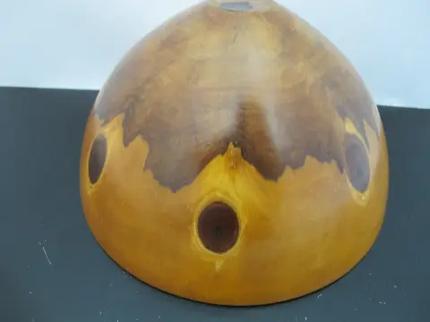 Jess Craig Turned Norfolk Island Pine Wood Studio Hawaii Art Bowl, photo 12 of 12