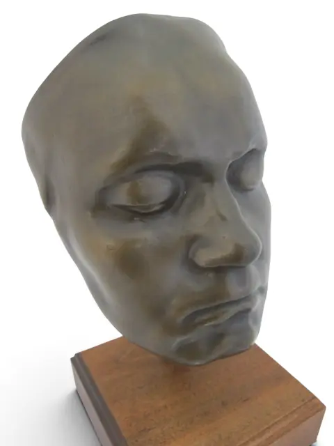 Ludwig Van Beethoven Bronze Franz Klein Life Mask Replica Cast Sculpture, photo 6 of 12