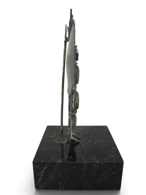 Michael Little Elk Sterling Turquoise Kachina Eagle Dancer Sculpture, photo 7 of 12