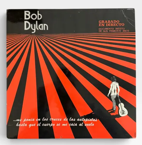 Nice Bob Dylan Grabado En Directo (Before the Flood) Live Bootleg 2x Vinyl Record, photo 1 of 7