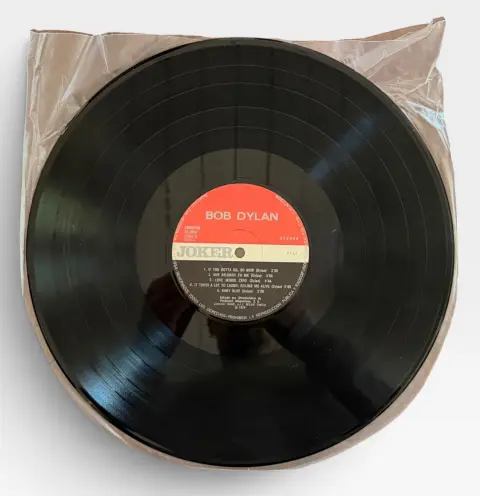 Nice Bob Dylan Grabado En Directo (Before the Flood) Live Bootleg 2x Vinyl Record, photo 7 of 7