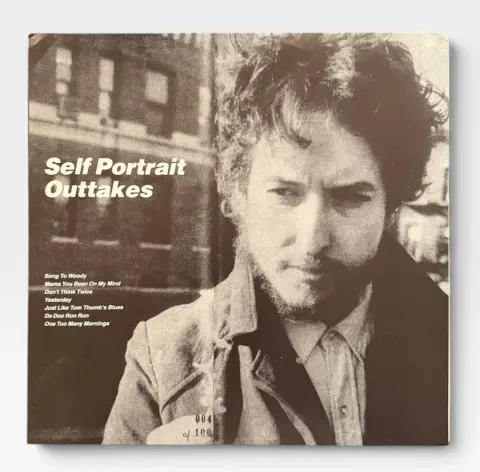 Nice Bob Dylan Self Portrait Outtakes Bootleg Vinyl Record, photo 1 of 4