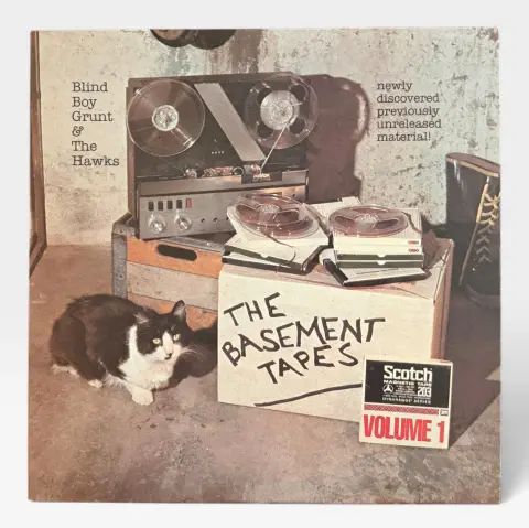 Nice Bob Dylan The Basement Tapes Vol. 1 2x Bootleg Vinyl Record, photo 1 of 6