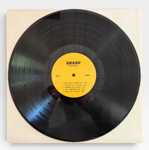 Nice Harrison, Dylan, Starr The Greatest Show On Earth Msg Bootleg Vinyl Record, photo 4 of 4