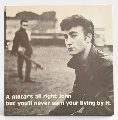 Nice John Lennon a Guitar's All Right John 10" Bootleg Colored Vinyl Record, photo 1 of 4