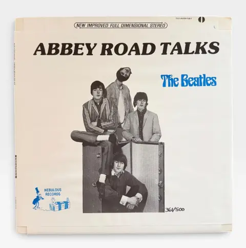 Nice the Beatles Abbey Road Talks Bootleg Vinyl Red Colored Record, photo 1 of 4