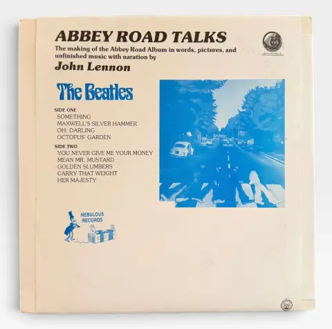 Nice the Beatles Abbey Road Talks Bootleg Vinyl Red Colored Record, photo 2 of 4