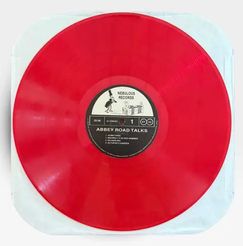 Nice the Beatles Abbey Road Talks Bootleg Vinyl Red Colored Record, photo 3 of 4