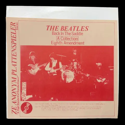 Nice the Beatles Back in the Saddle a Collection Eighth Amendment Bootleg Vinyl Record, photo 1 of 4