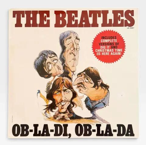 Nice the Beatles Ob-LA-DI, Ob-LA-DA Bootleg Vinyl Record, photo 1 of 4