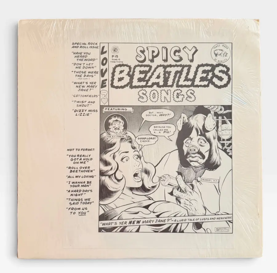 NICE The Beatles TMOQ SPICY SONGS Bootleg Vinyl Record