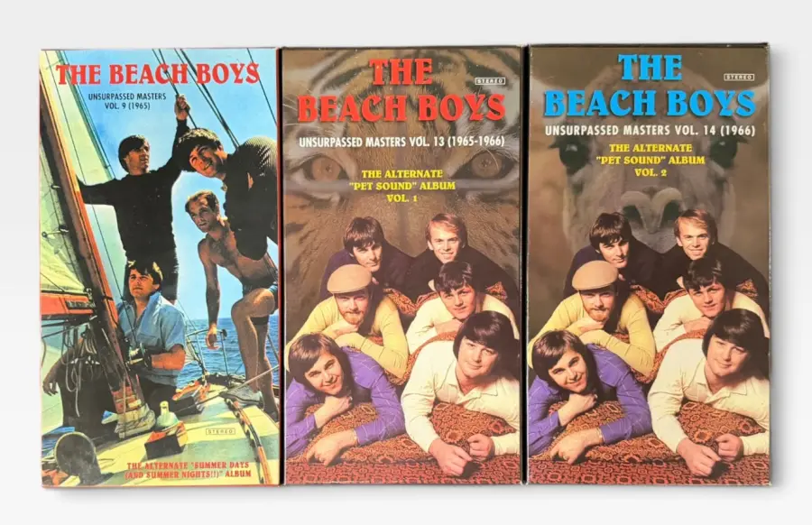 RARE The Beach Boys Unsurpassed Masters Vol. 9, 13, 14 CD Box Sets