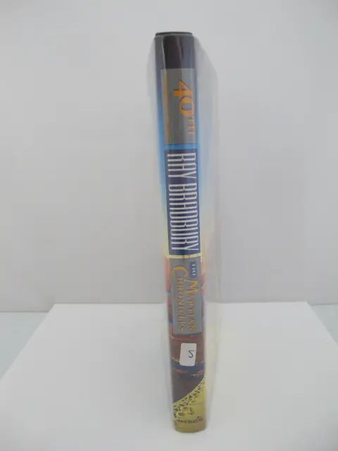 Ray Bradbury Hand Signed the Martian Chronicles 1990 40th Anniversary Hc Book, photo 2 of 7