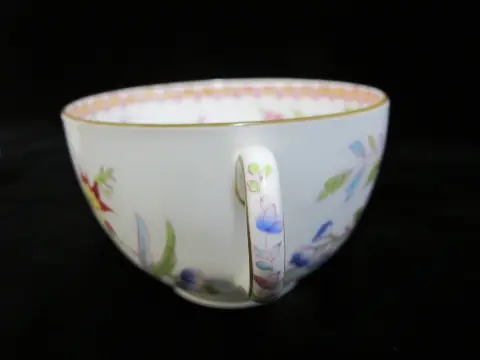 Royal Doulton Ito Smooth E2929 Songbird Soup Cream Bowl Cup & Saucer Pair, photo 9 of 11