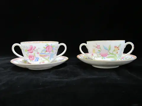 Royal Doulton Ito Smooth E2929 Songbird Soup Cream Bowl Cup & Saucer Pair, photo 11 of 11