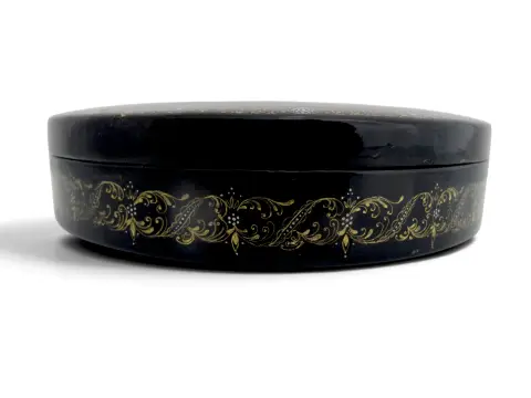 Russian Fairy Tale Dead Princess & 7 Bogatyrs Hand Painted Lacquer Box, photo 7 of 10