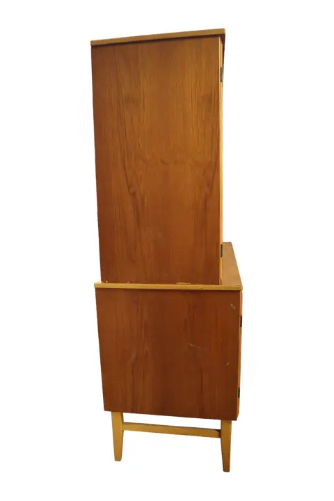 Scandinavian Mid-Century Modern Double Bodied Cabinet, photo 3 of 12