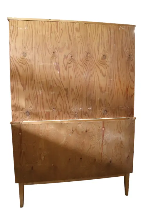 Scandinavian Mid-Century Modern Double Bodied Cabinet, photo 7 of 12