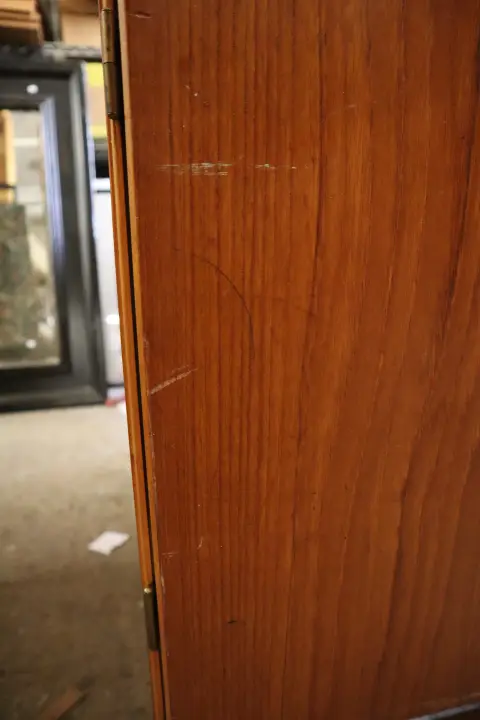 Scandinavian Mid-Century Modern Double Bodied Cabinet, photo 10 of 12