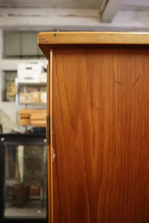 Scandinavian Mid-Century Modern Double Bodied Cabinet, photo 12 of 12