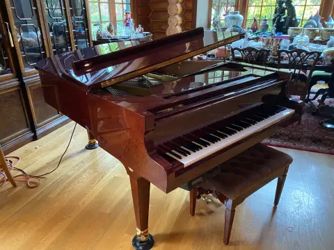 Schimmel Konzert K175 Tradition Mahogany Grand Piano W/ PianoDisc System, photo 12 of 12