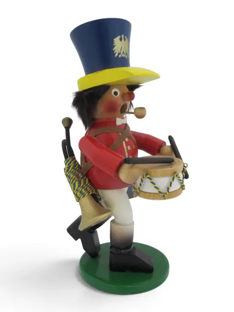 Steinbach Germany Toy Soldier Drummer Boy Incense Burner Pipe Smoker, photo 2 of 8