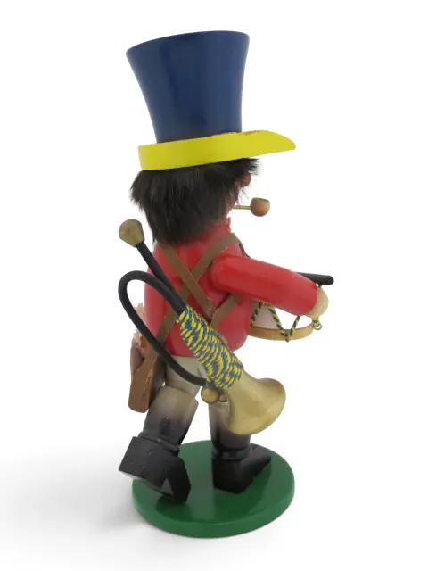 Steinbach Germany Toy Soldier Drummer Boy Incense Burner Pipe Smoker, photo 3 of 8