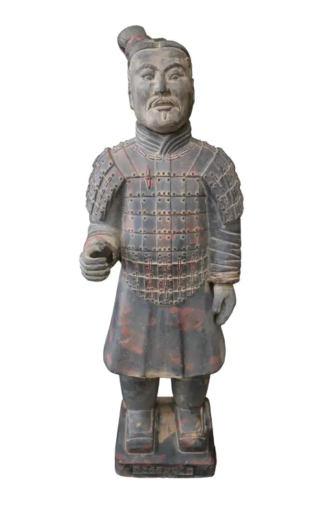 Terracotta Warrior Replica Armored Solider Statue, photo 1 of 11
