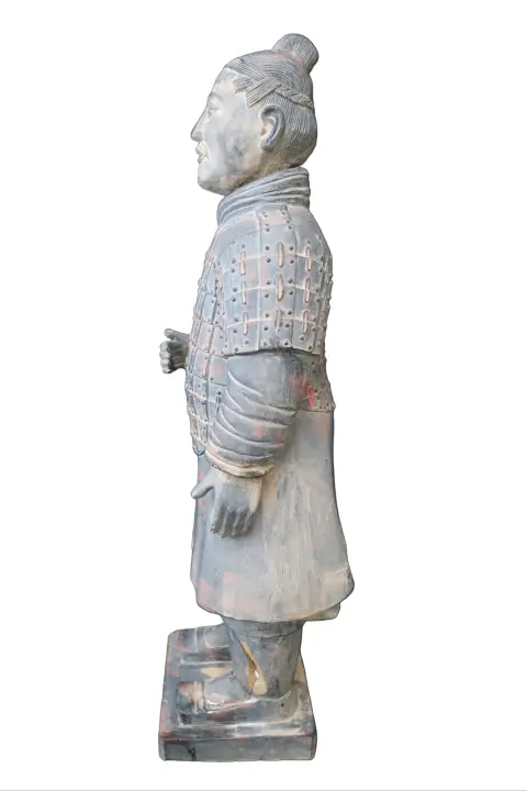 Terracotta Warrior Replica Armored Solider Statue, photo 2 of 11
