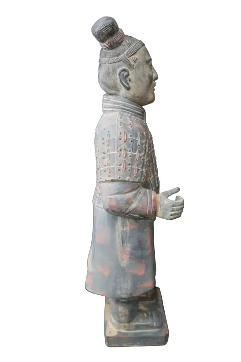 Terracotta Warrior Replica Armored Solider Statue, photo 5 of 11