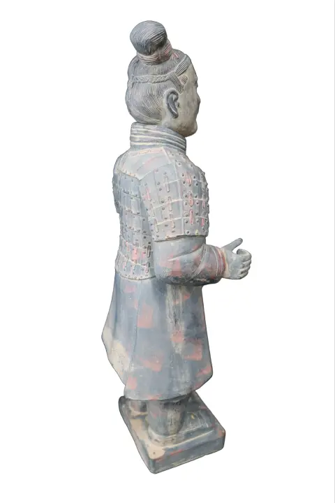 Terracotta Warrior Replica Armored Solider Statue, photo 6 of 11