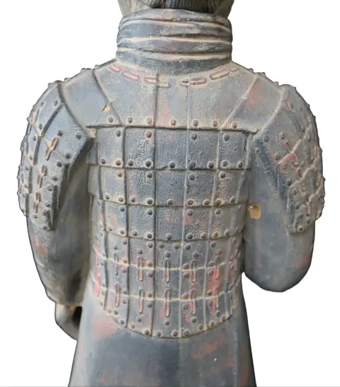 Terracotta Warrior Replica Armored Solider Statue, photo 7 of 11