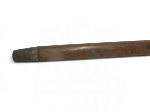 Victorian Carved Black Forest Greyhound Dog Handle Walking Stick Hook Cane, photo 8 of 9