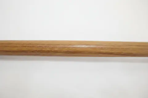 Vintage TIGERs Eye Crystal Ball Knob Wood Walking Stick Cane, photo 9 of 9