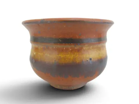 Wally Schwab Pacific Nw Stoneware Studio Pottery Small Pot or Punch Cup Set of 5, photo 5 of 10