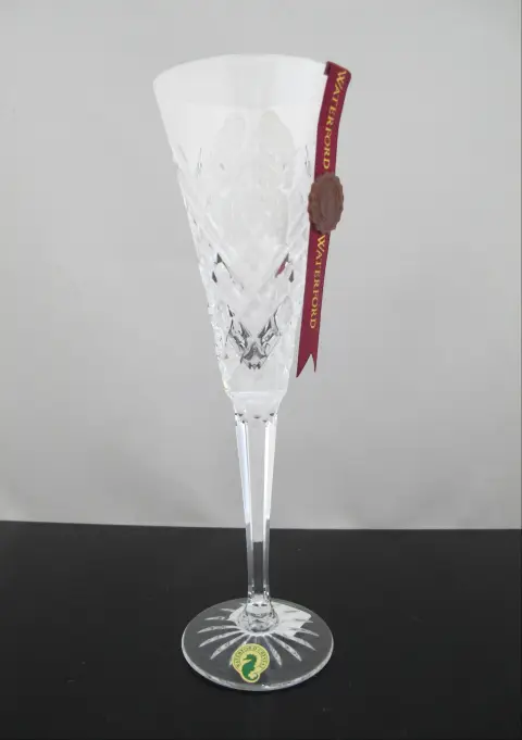 Waterford Crystal 12 Days of Christmas Calling Birds Champagne Flute Charm & Box, photo 3 of 12