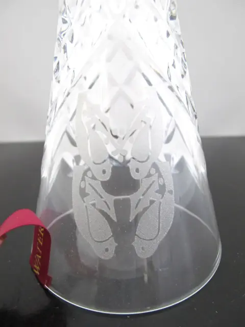 Waterford Crystal 12 Days of Christmas Calling Birds Champagne Flute Charm & Box, photo 11 of 12