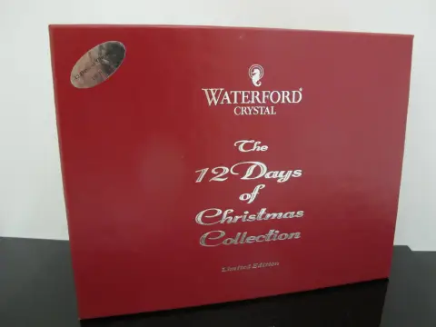 Waterford Crystal 12 Days of Christmas Limited Edition 4x6 Photo Frame W/Box, photo 10 of 12