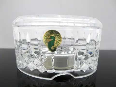 Waterford Crystal 2003 Songs of Christmas Silver Bells Music Box, photo 2 of 10