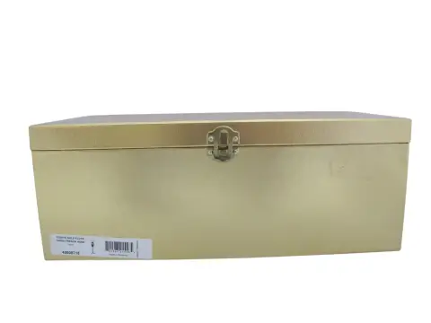 Waterford Crystal 3 French Hens 12 Days of Christmas Gold Champagne Flute in Box, photo 12 of 12